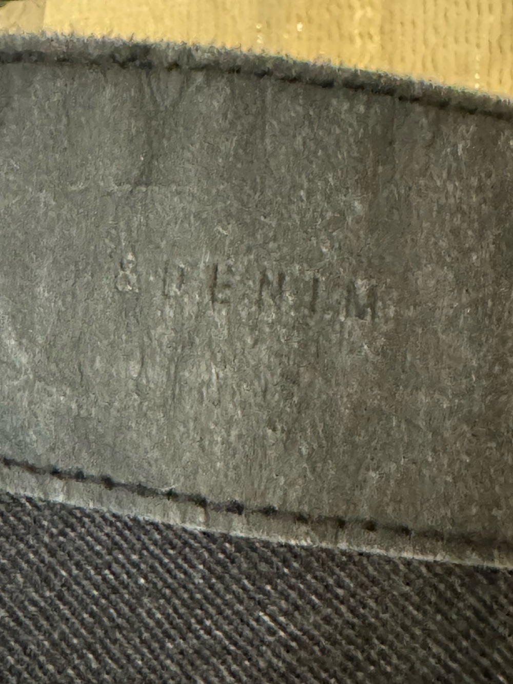 & Denim Black Button Fly Jeans - Picture 5 of 8